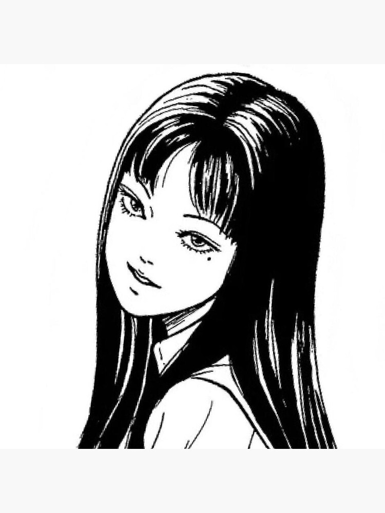 Tomie Junji Ito Sticker For Sale By Violetyeskitten Redbubble