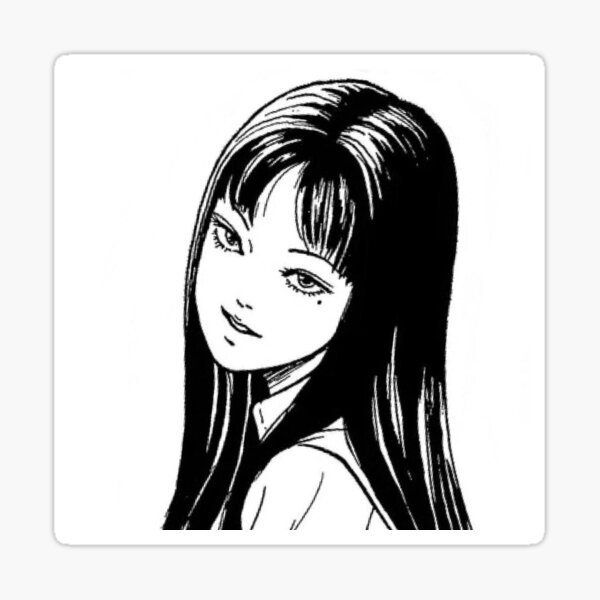 Tomie Junji Ito Sticker For Sale By Violetyeskitten Redbubble