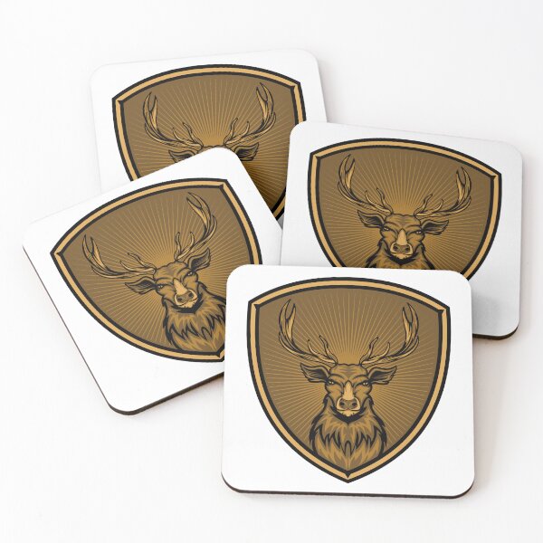 Item preview, Deer Emblem Illustration designed and sold by defilemorality.