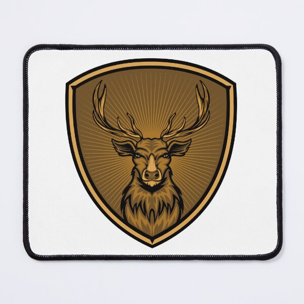 Item preview, Deer Emblem Illustration designed and sold by defilemorality.