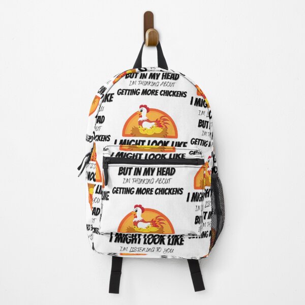 Item preview, I Look Like Listening But More Chickens designed and sold by BookOfE.