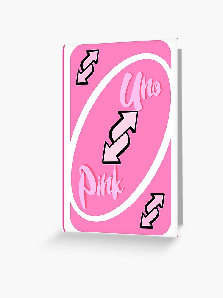 Pink Uno Reverse Card -  Hong Kong