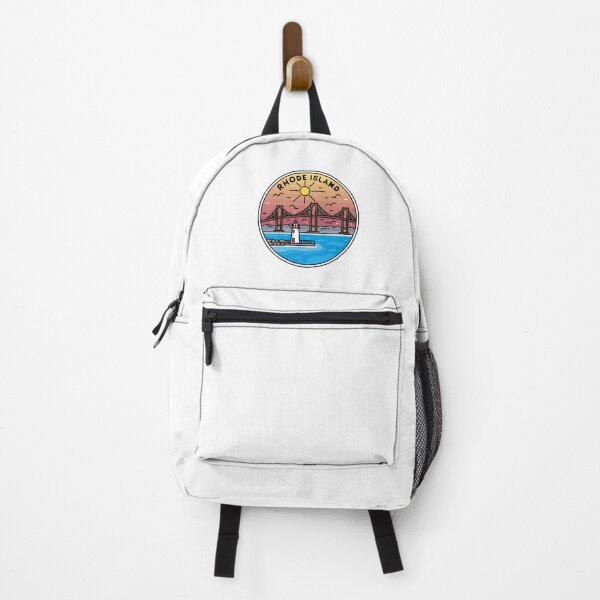 Item preview, Rhode Island | RI Illustrated Badge | Retro Vintage | Nature designed and sold by AtlasCreativeCo.