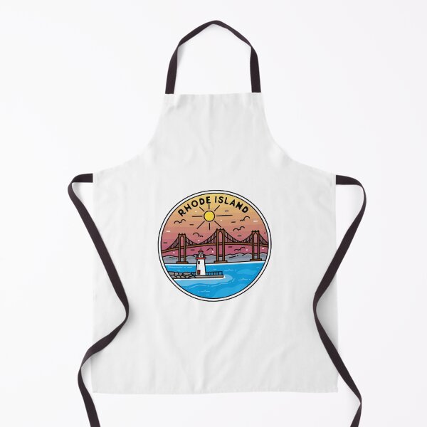Item preview, Rhode Island | RI Illustrated Badge | Retro Vintage | Nature designed and sold by AtlasCreativeCo.