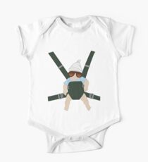 Hangover Baby Carlos in Carrier One Piece - Short Sleeve