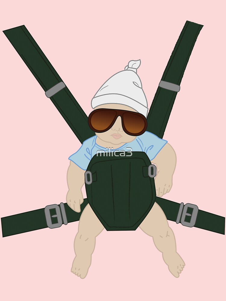 Hangover Baby Carlos in Carrier\