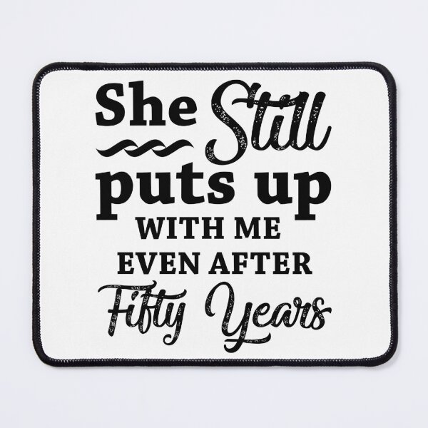 Item preview, Funny 50th Wedding Anniversary designed and sold by thepixelgarden.