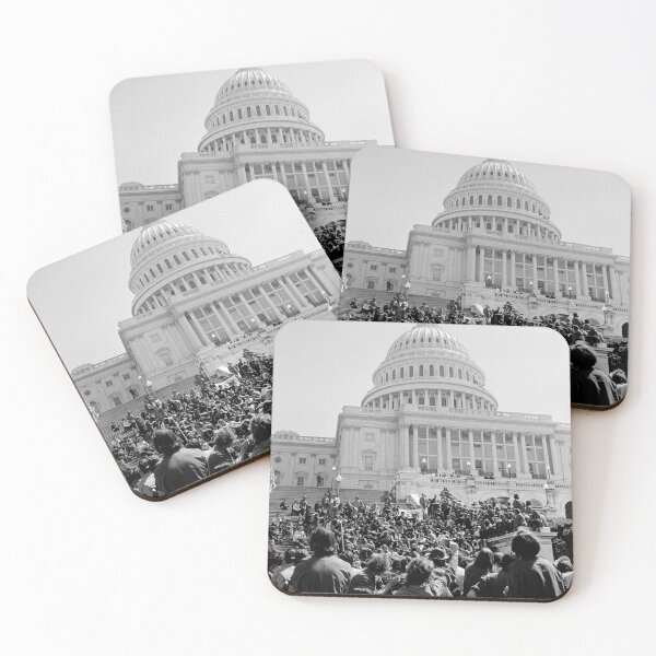 Item preview, Vietnam Veterans Against the War Demonstrate At Capitol - 1971 designed and sold by warishellstore.