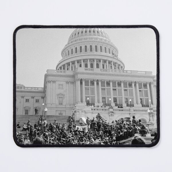Item preview, Vietnam Veterans Against the War Demonstrate At Capitol - 1971 designed and sold by warishellstore.