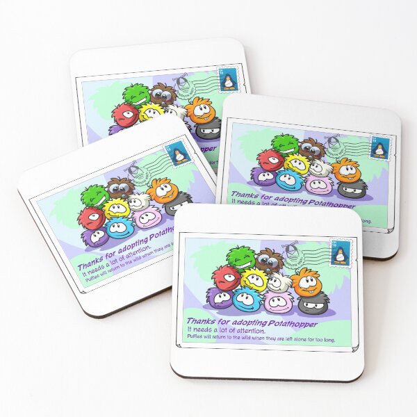 Item preview, Adoption postcard puffles designed and sold by teixi.