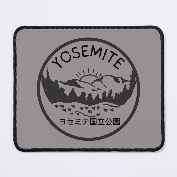 Item preview, Yosemite National Park in Japanese ヨセミテ国立公園 - Nature Hiking Mountain Camping Lover designed and sold by Pawfect-Purr.