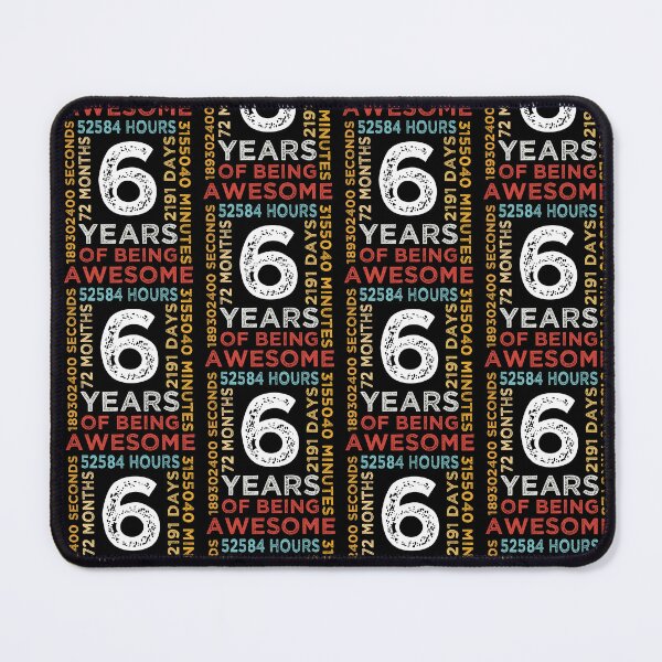 Item preview, Cool Kids 6th Birthday 6 Years Old Vintage Retro 72 Months Boys And Girls designed and sold by pedrored369.