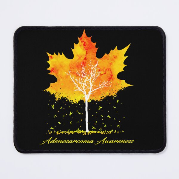 Item preview, Adenosarcoma Awareness Maple Leaf Autumn Tree Orange Fall Leaves Season designed and sold by Sabfit.