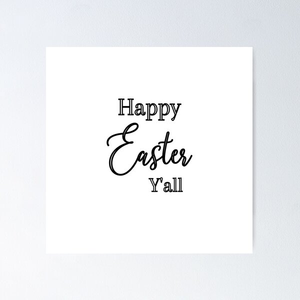 Item preview, Happy Easter Y'all designed and sold by Oreo2020 Creations.