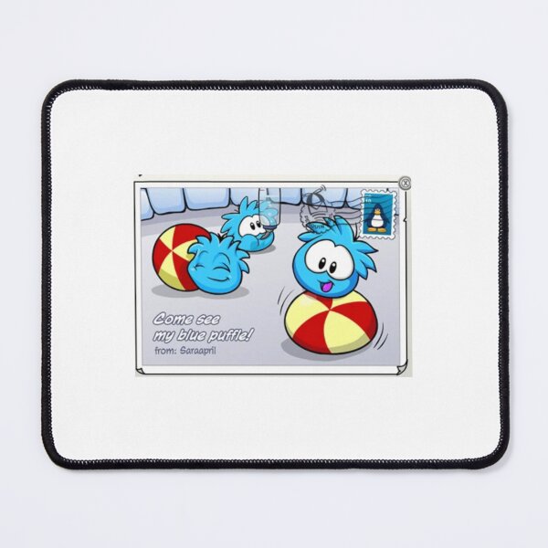 Item preview, Blue puffle postcard designed and sold by teixi.