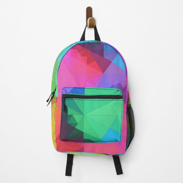 Item preview, Triangles bright,vibrant pattern designed and sold by cutecrazytshirt.