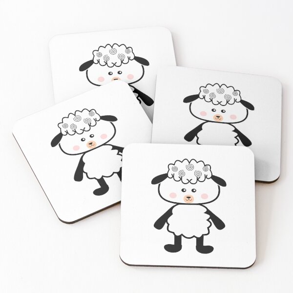 Item preview, Cute Kawaii Baby Sheep designed and sold by lovelyandcute.