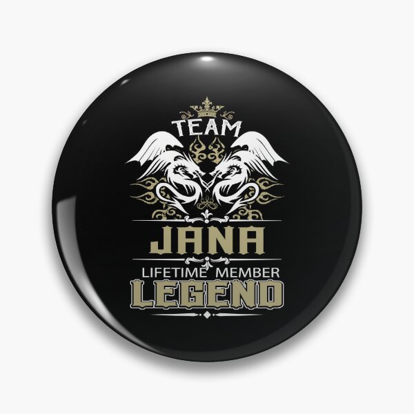 Item preview, Jana Name T Shirt - Jana Dragon Lifetime Member Legend Gift Item Tee designed and sold by rolandchel.