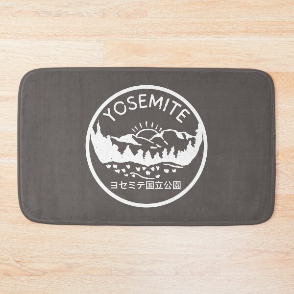 Item preview, Yosemite National Park in Japanese ヨセミテ国立公園 - Nature Hiking Mountain Camping Lover designed and sold by Pawfect-Purr.