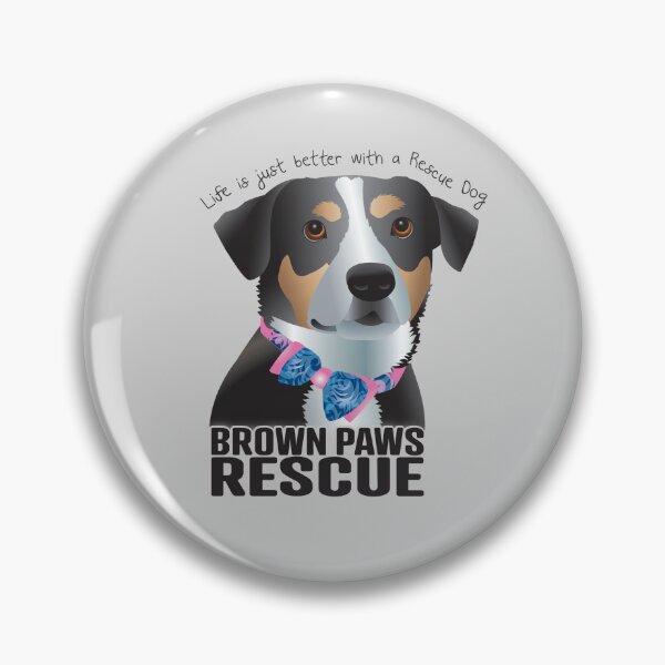 Item preview, Life Is Just Better With A Rescue Dog designed and sold by BrownPawsRescue.