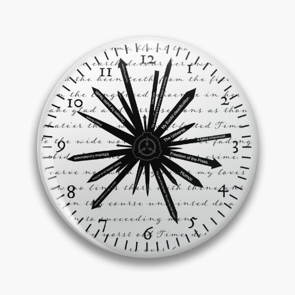Item preview, SCP-1032 The Prediction Clock designed and sold by opalskystudio.