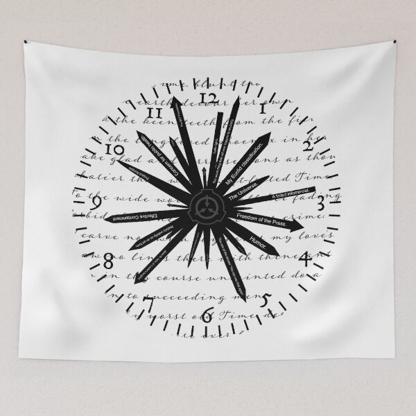 Item preview, SCP-1032 The Prediction Clock designed and sold by opalskystudio.