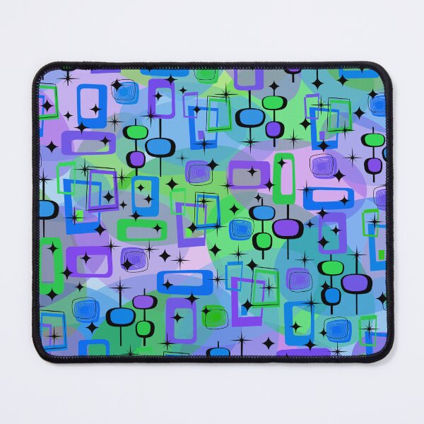 Item preview, Mid Century Modern Retro Groovy Starry Scene designed and sold by DesignLust.