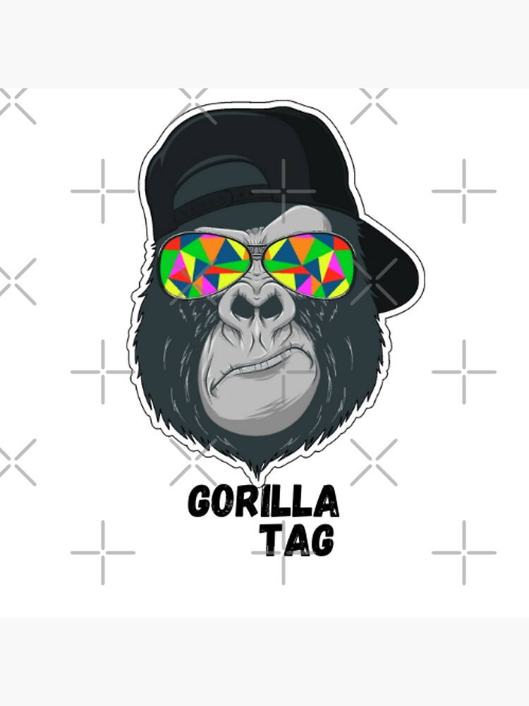 "Funny Gorilla tag Pro stronger logo" Poster for Sale by BestdesignerFM