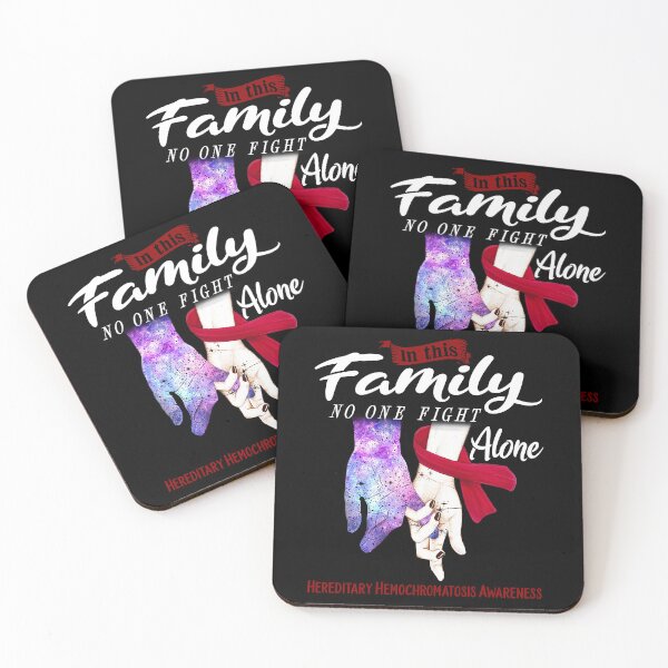 Item preview, In This Family No One Fights Alone HEREDITARY HEMOCHROMATOSIS Awareness designed and sold by Mnrshirley.