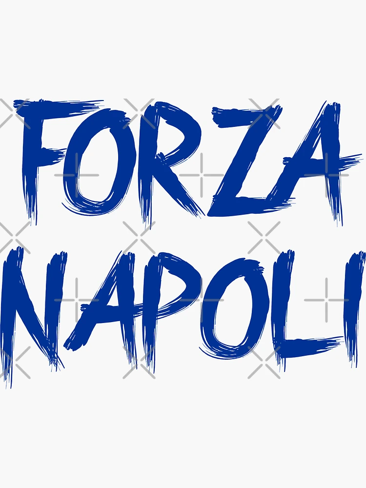 Forza Napoli Blue 2 Sticker for Sale by VRedBaller