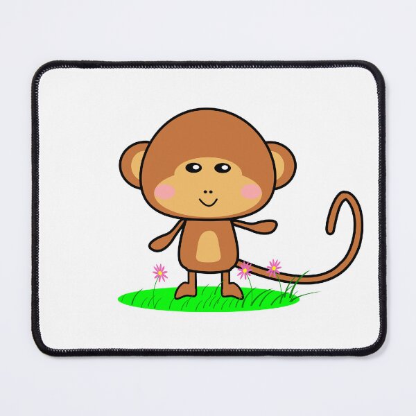 Item preview, Cute Kawaii Baby Monkey designed and sold by lovelyandcute.