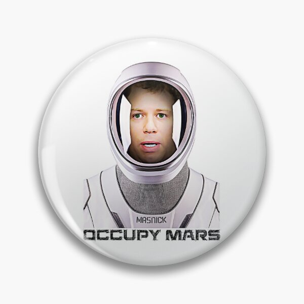 Item preview, Elon Musk's No. 1 Fan: Mike Masnick • Occupy Mars designed and sold by amuseXpress.