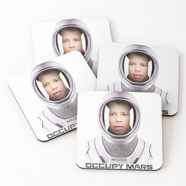 Item preview, Elon Musk's No. 1 Fan: Mike Masnick • Occupy Mars designed and sold by amuseXpress.