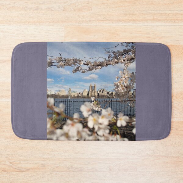 Item preview, Central Park Cherry Blossoms, Eastside Reservoir, NYC designed and sold by ExploreOutdoors.