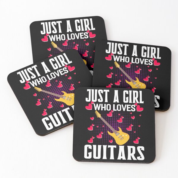 Item preview, Just A Girl Who Loves Guitars Classic T-Shirt designed and sold by elliottbow.