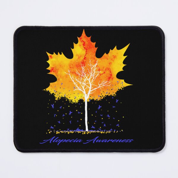 Item preview, Alopecia Awareness Maple Leaf Autumn Tree Orange Fall Leaves Season designed and sold by Sabfit.