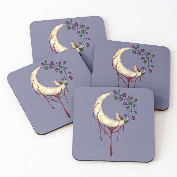 Item preview, Floral Cracked Moon designed and sold by Tacomuffin.