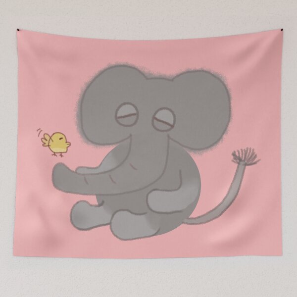 Item preview, Elephant with Bird designed and sold by MILdecals.
