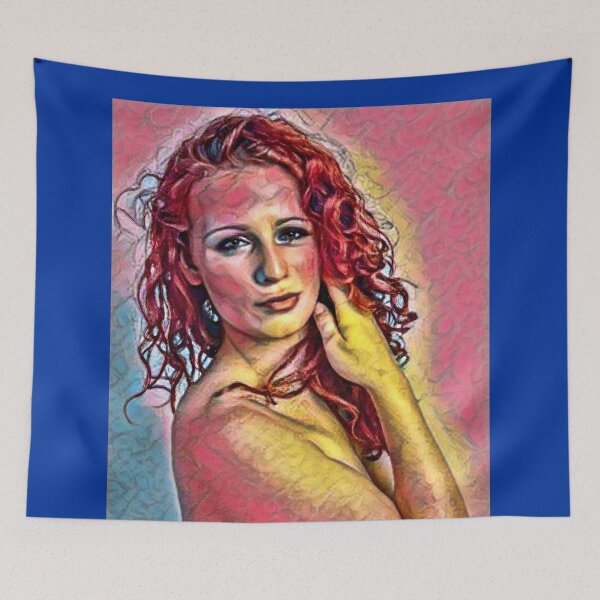 Item preview, "Rebecca II" digital painting of beautiful model Rebecca  designed and sold by pulchritude560.