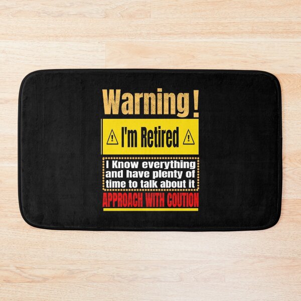 Item preview, Warning I'm Retired I Know Everything Funny Retirement designed and sold by boyastore.
