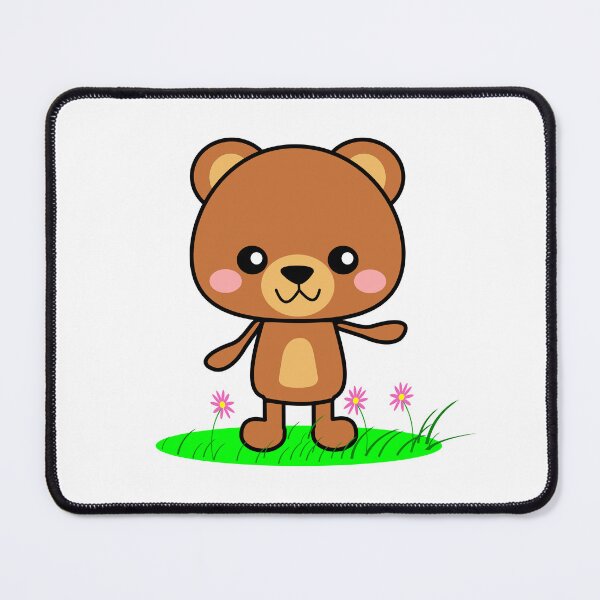 Item preview, Brown Kawaii Teddy Bear designed and sold by lovelyandcute.