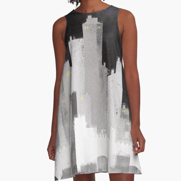 Edinburgh study A-Line Dress