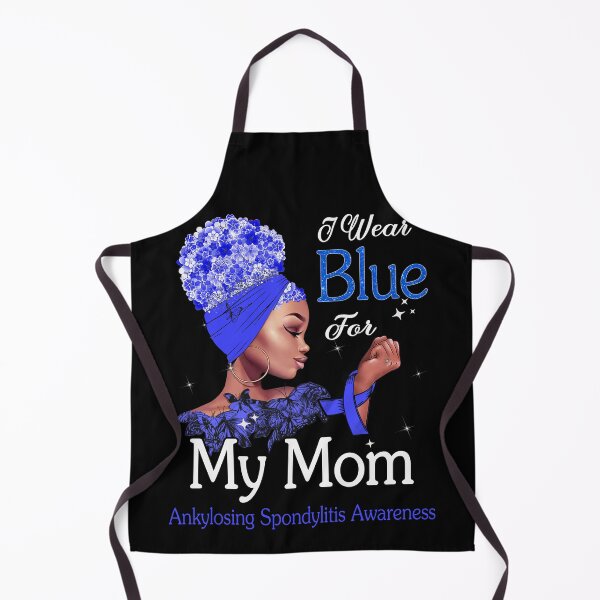 Item preview, Ankylosing Spondylitis Awareness Black Girl I Wear Blue For My Mom designed and sold by tenjun16.