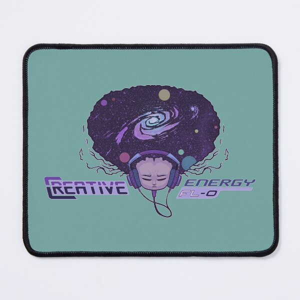 Item preview, WEIRDO - Creative Energy Flo - Universe - Full Color - Turquoise designed and sold by hector2ortega.