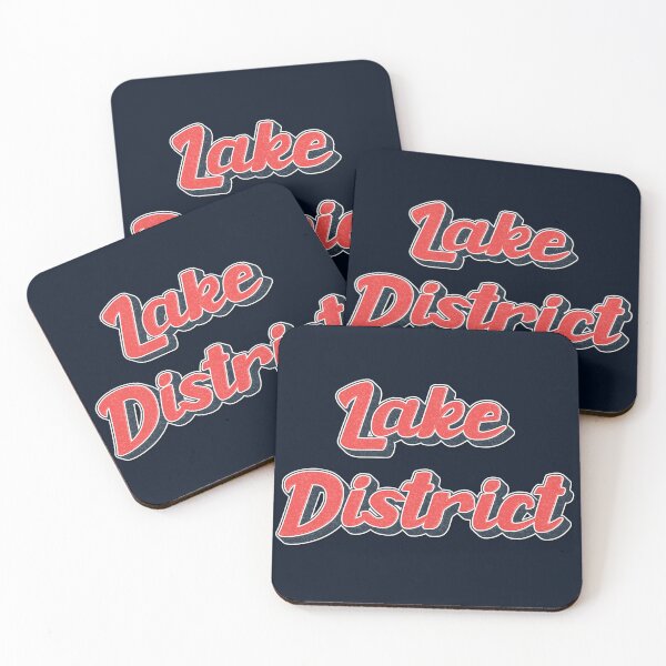 Item preview, Retro Cumbria Text - The Lake District designed and sold by Cumbria Guru.