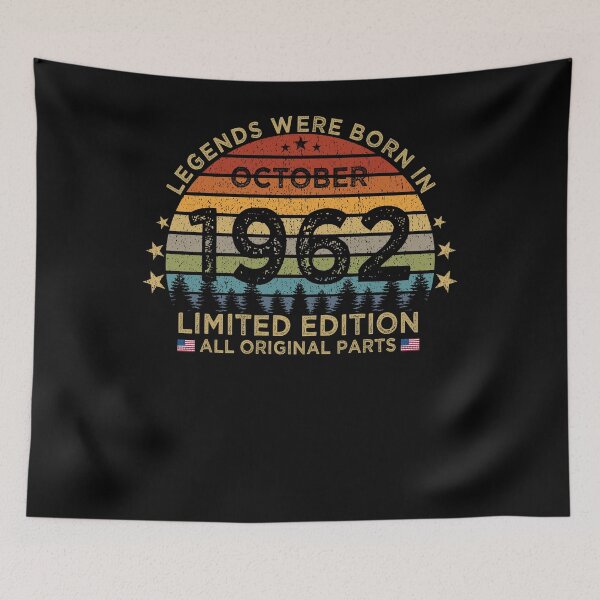 Item preview, Legends Were Born In October 1962 Limited Edition Patriotic designed and sold by cssdru.