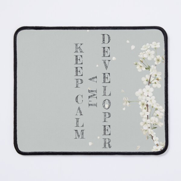 Item preview, Keep Calm I'm A Developer - Funny Developer Quote Gift Idea For Men and Womens designed and sold by Mmmm3344.