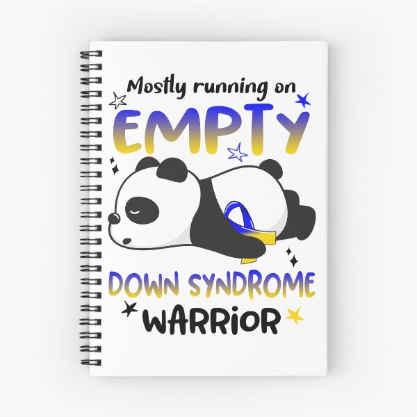 Item preview, Down Syndrome Awareness - Mostly Running On Empty Down Syndrome Warrior designed and sold by Hilten.