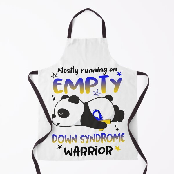 Item preview, Down Syndrome Awareness - Mostly Running On Empty Down Syndrome Warrior designed and sold by Hilten.