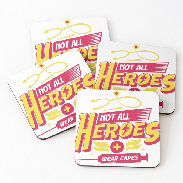 Item preview, Not All Heroes Wear Capes Doctor Nurse Healthcase designed and sold by asvpdiamond.